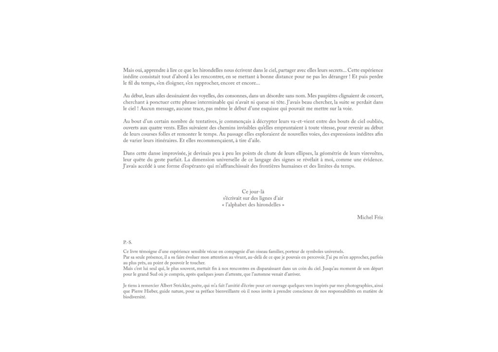 Livre Alphabet hirondelles PRINT-5 Livre Alphabet hirondelles PRINT 5