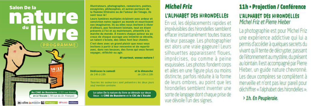 annonce Salon du livre de nature 1 annonce Salon du livre de nature 1